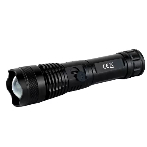 Technik Elemlámpa P26 (+1x26650 3500mAh) P50 LED + USB-C (1000 lumen)