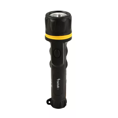Technik Elemlámpa P8 (2xAA/nem tartozék) Gumírozott (40 lumen) 12db/display