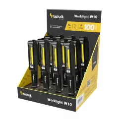   Technik Elemlámpa W10 (3xAAA/nem tartozék) COB (100 lumen) 12db/display
