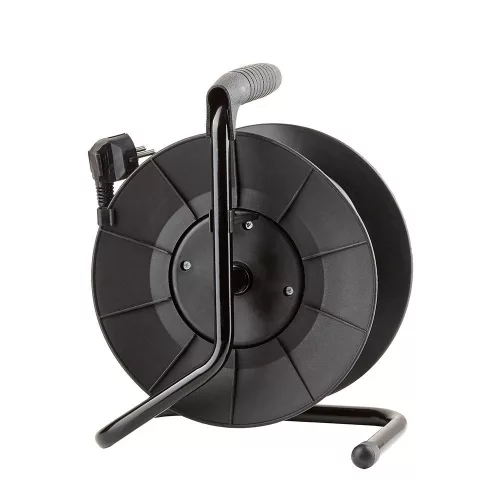 Technik Professional Kábeldob 4-er 25m 1,5mm2 (fekete) 16A