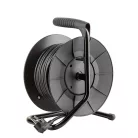 Technik Professional Kábeldob 4-er 25m 1,5mm2 (fekete) 16A