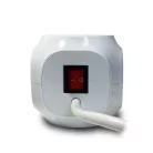 Technik Professional Elosztó Kocka 3 utas 1,5m kábel (1,5mm2) + USB C/A 16A