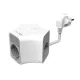 Technik Professional WG Elosztó Kocka 3 utas 1,4m kábel + USB-A + USB-C 16A