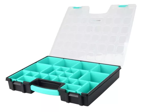 Szortiment doboz 410x330x60mm 22 rekesz Forcebox (0122890005)