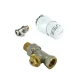 TECHNIK THERM SENSO RADIÁTORSZELEP SZETT 1/2" EGYENES, BELSŐMENETES (TT-RSZ12BME)
