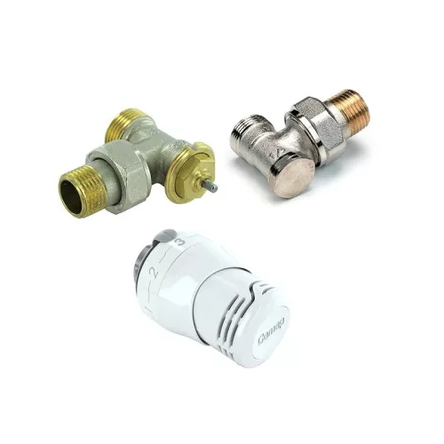 TECHNIK THERM SENSO RADIÁTORSZELEP SZETT 1/2" SAROK, KÜLSŐMENETES M22 (TT-RSZM22S)