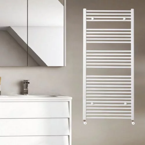 Technik Therm Angora 60x140 egyenes törölközőszárító radiátor fehér TTCSEA-600-1400