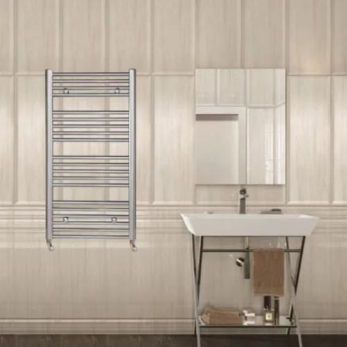 Technik Therm Angora 60x140 egyenes törölközőszárító radiátor króm TTCSKEA-600-1400