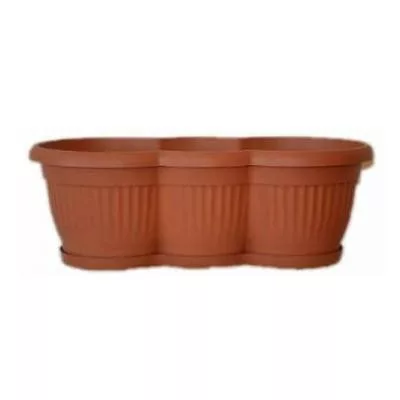 Top bordázott balkonláda 40 cm