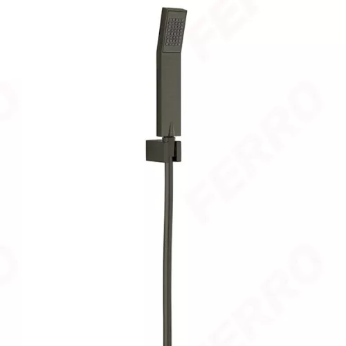 Ferro jive fali tartós zuhanyszett, gun metal (U155GM)