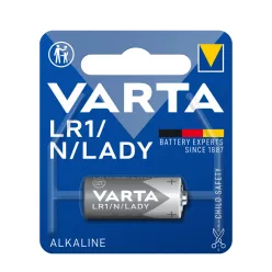   VARTA Riasztó Elem Alkáli LR1, MN9100, E90, Lady, N (1,5V) B1