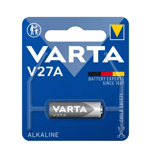 VARTA Riasztó Elem Alkáli LR27, MN27, A27, V27A B1
