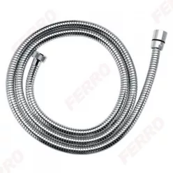 Ferro megerősített fém zuhanycső 150 cm króm W47