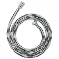Ferro Silver Duo Flex megerősített zuhanycső 150 cm ezüst W54