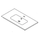 Wellis Elois 80 beépíthető mosdó WB00271 rajza