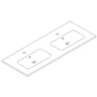 Wellis Elois 120 beépíthető dupla mosdó WB00274
