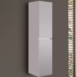 Wellis Elois függesztett magas szekrény szürke WB00276 rajza