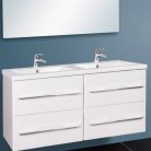 Wellis Nina beépíthető dupla mosdó 120 cm WB00284