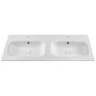 Wellis Ginger 120 beépíthető dupla mosdó WB00294 rajza