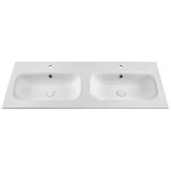 Wellis Ginger 120 beépíthető dupla mosdó WB00294 rajza