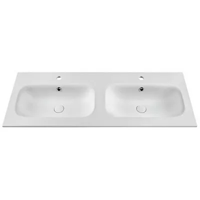 Wellis Ginger 120 beépíthető dupla mosdó WB00294 rajza