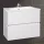 Wellis Elois White 2 fiókos mosdószekrény 60 cm fehér WB00310 rajza