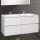 Wellis Elois White 4 fiókos mosdószekrény 120 cm fehér WB00314 rajza