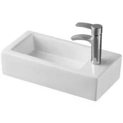 Wellis Santorini jobbos kézmosó 37 cm WB00318 rajza