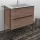 Wellis Jersey 2 fiókos mosdószekrény 80 cm dió WB00319 rajza
