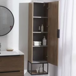 Wellis Jersey függesztett magas szekrény dió WB00321 rajza