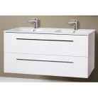 Wellis Almeria 2 fiókos mosdószekrény 120 cm WB00346 rajza