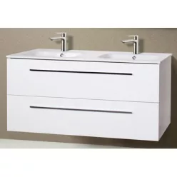 Wellis Almeria 2 fiókos mosdószekrény 120 cm WB00346 rajza