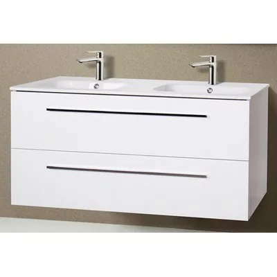 Wellis Almeria 2 fiókos mosdószekrény 120 cm WB00346 rajza