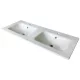 Wellis Almeria beépíthető dupla mosdó 120 cm WB00347