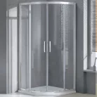 Wellis Aquarius 80 íves zuhanykabin alumínium profil átlátszó üveg WC00320 rajza