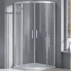 Wellis Aquarius 80 íves zuhanykabin alumínium profil átlátszó üveg WC00320 rajza