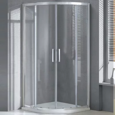 Wellis Aquarius 80 íves zuhanykabin alumínium profil átlátszó üveg WC00320 rajza