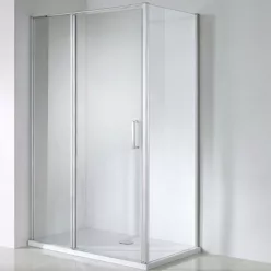 Wellis Triton 120x80 téglalap zuhanykabin alumínium profil átlátszó üveg WC00326 rajza