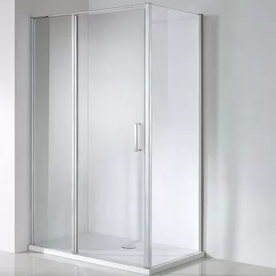Wellis Triton 120x80 téglalap zuhanykabin alumínium profil átlátszó üveg WC00326 rajza