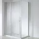 Wellis Triton 120x80 téglalap zuhanykabin alumínium profil átlátszó üveg WC00326 rajza