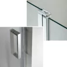 Wellis Triton 120x80 téglalap zuhanykabin alumínium profil átlátszó üveg WC00326