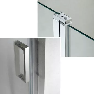 Wellis Triton 120x80 téglalap zuhanykabin alumínium profil átlátszó üveg WC00326