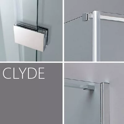 Wellis Clyde 120x90 szögletes zuhanykabin alumínium profil átlátszó üveg WC00339