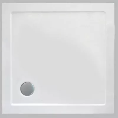 Wellis SMC szögletes lapos zuhanytálca 90 cm WC00408
