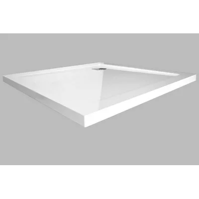 Wellis SMC szögletes lapos zuhanytálca 90 cm WC00408