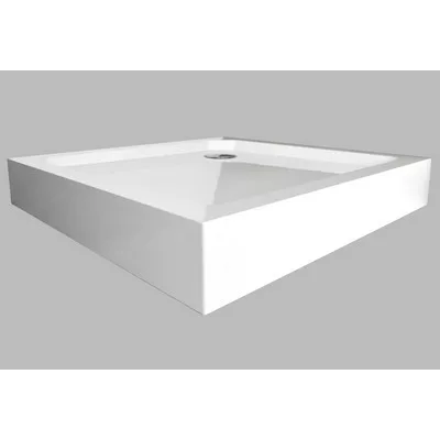 Wellis SMC szögletes magas zuhanytálca 90 cm (WC00409)