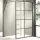 Wellis Tino 120x90 Walk-in zuhanyfal fekete WC00422 rajza
