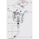 LIV Laguna WC tartályhoz öblítő gomb kétmennyiséges (WCLAGFEDDUPNYMG)