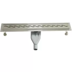 Wellis W-Drain Wavy 100 zuhanyfolyóka komplett WE00100 rajza
