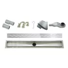Wellis W-Drain Wavy 100 zuhanyfolyóka komplett WE00100